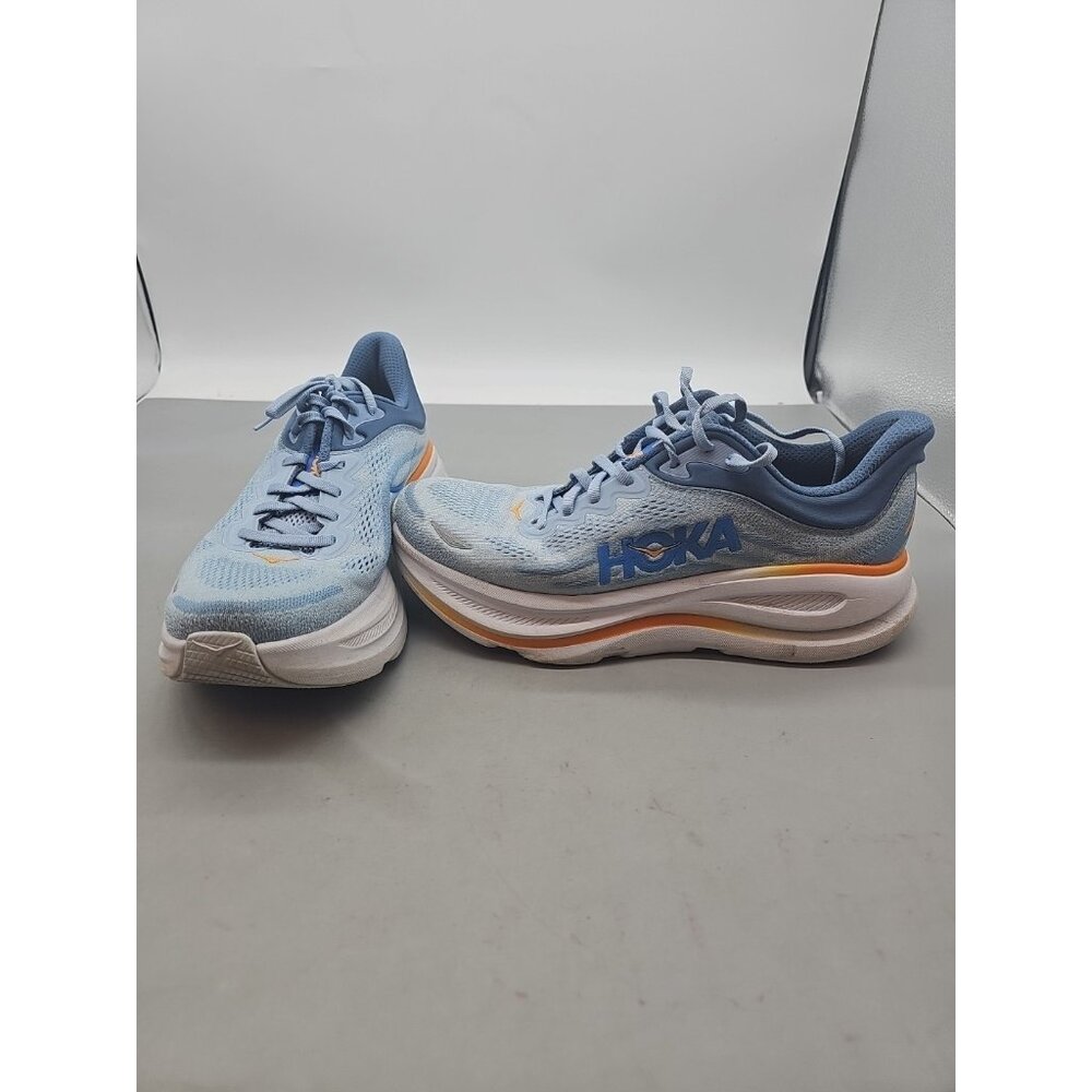 Hoka Men's Bondi 10 Drizzle / Downpour Running Shoe‎ euc